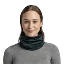 Buff Merino Lightweight Neckwear Multistripes Forest  