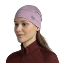 Buff Merino Lightweight Beanie Solid Pansy  