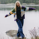 Women's Scenic Knitted Cardigan
