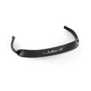 The Julbo Neoprene Headband (XL) eyewear strap features soft foam, white Julbo logo and text, and end loops for attaching to glasses—perfect for outdoor sports.