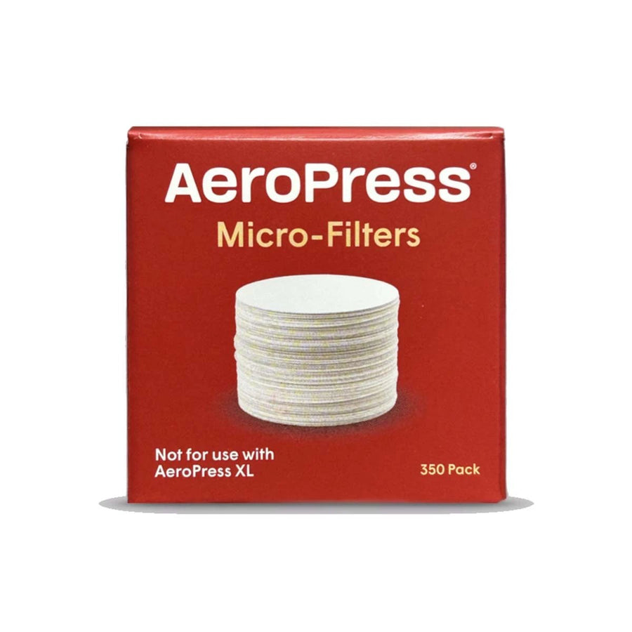 Aeropress 350-Pack of paper filters for aeropress coffee makers.