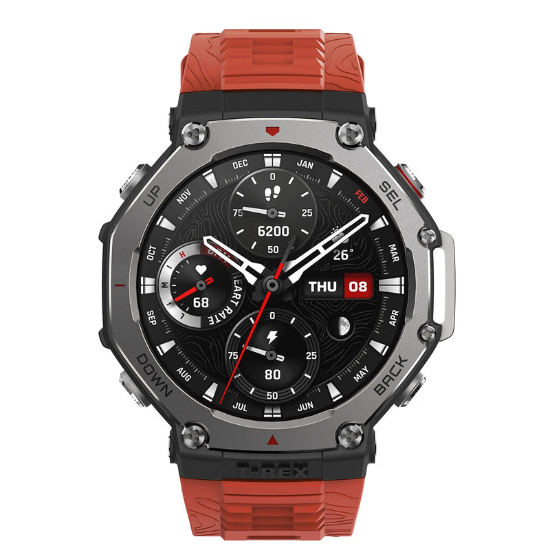 Amazfit TRex 3 Smart Watch - Lava