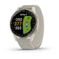 Approach® S50 - Cream Gold Aluminium Bezel with Ivory ComfortFit Band