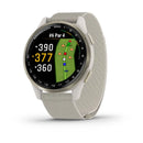 Garmin Approach® S50 - Cream Gold Aluminium Bezel with Ivory ComfortFit Band- Great Outdoors Ireland
