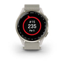 Garmin Approach® S50 - Cream Gold Aluminium Bezel with Ivory ComfortFit Band- Great Outdoors Ireland
