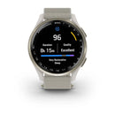 Garmin Approach® S50 - Cream Gold Aluminium Bezel with Ivory ComfortFit Band- Great Outdoors Ireland