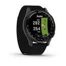 Garmin Approach® S50 - Slate Aluminium Bezel with Black ComfortFit Band- Great Outdoors Ireland