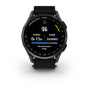 Garmin Approach® S50 - Slate Aluminium Bezel with Black ComfortFit Band- Great Outdoors Ireland