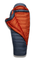 Rab Ascent 1100 Down Sleeping Bag (-25C) - Bering Sea- Great Outdoors Ireland