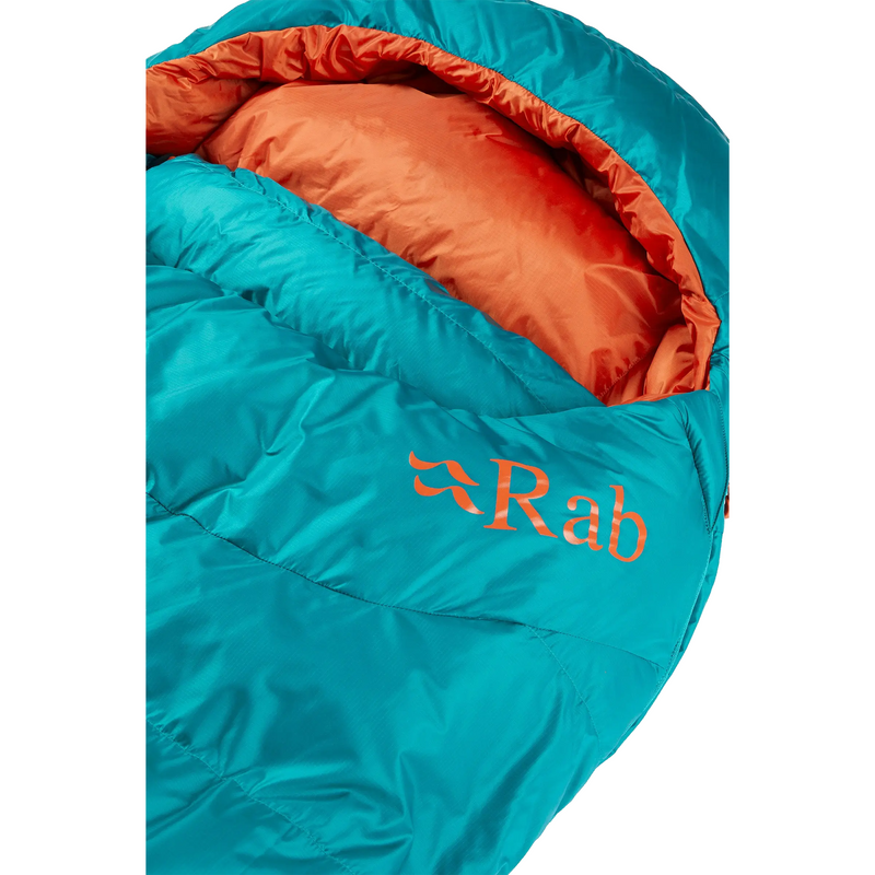 Ascent 500 Down Sleeping Bag Left Hand Zip (-5C) - Marina Blue