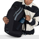 Osprey Astronova Backpack side profile, Black