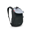 Osprey Astronova Backpack inner organisation detail, Black