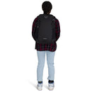 Osprey Astronova Backpack back view, Black