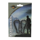 BCB Adventure Karabiner 6mm Twinpack - Black  