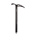 Black ice axe with a visible Blue Ice brand logo on a white background