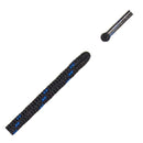 Barth 180cm 5mm Round Laces - 341 Black/Blue Fleck  