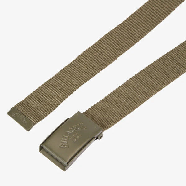Billabong Cog Webbing Belt - Military  