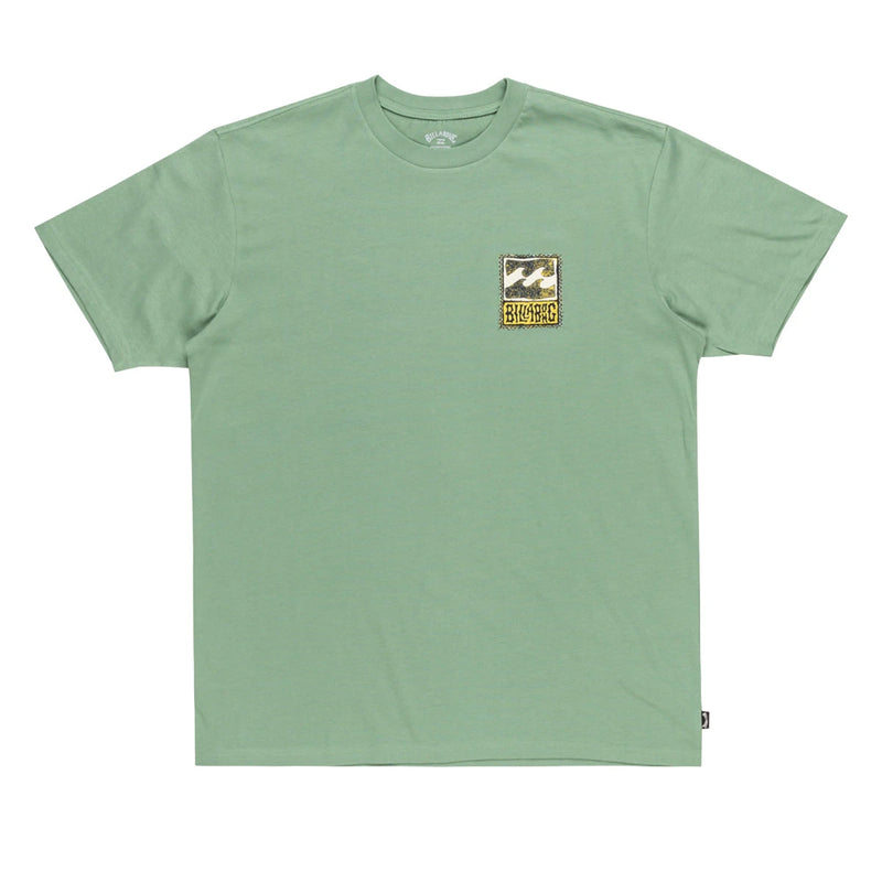 Billabong Men's Stamp Short Sleeved Tee - Moss