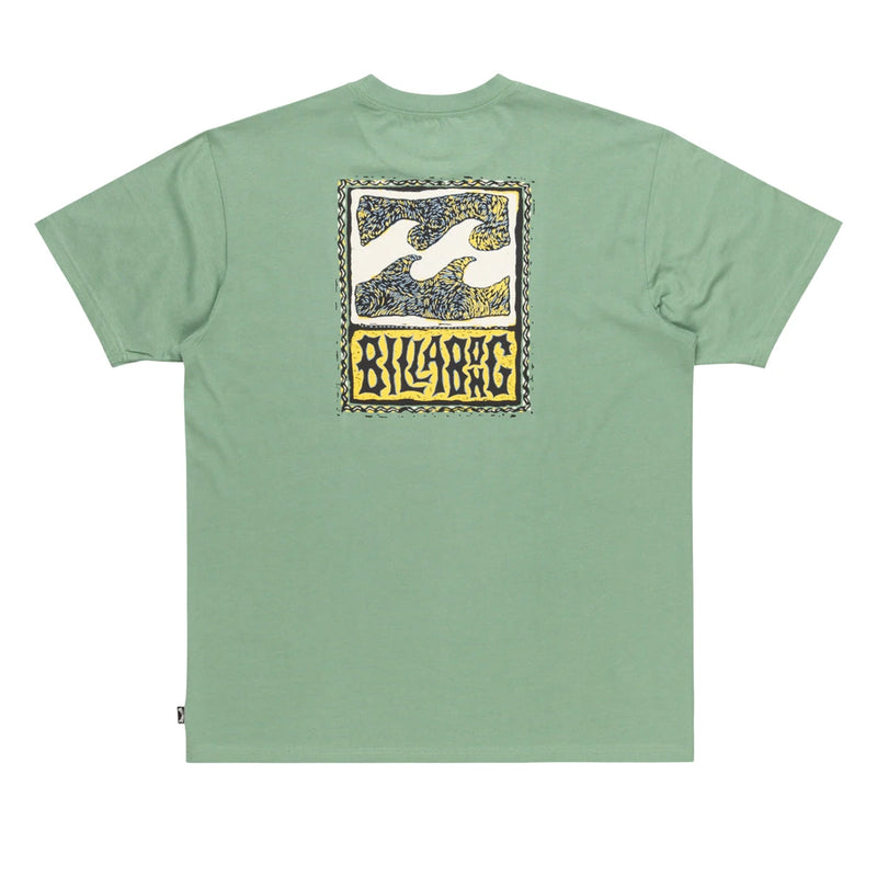 Billabong Stamp Short Sleeved Tee - Moss  