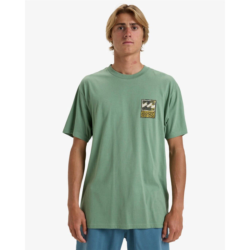 Billabong Stamp Short Sleeved Tee - Moss  