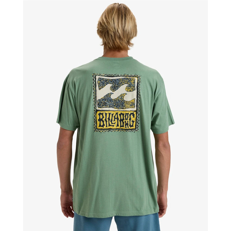 Billabong Stamp Short Sleeved Tee - Moss  