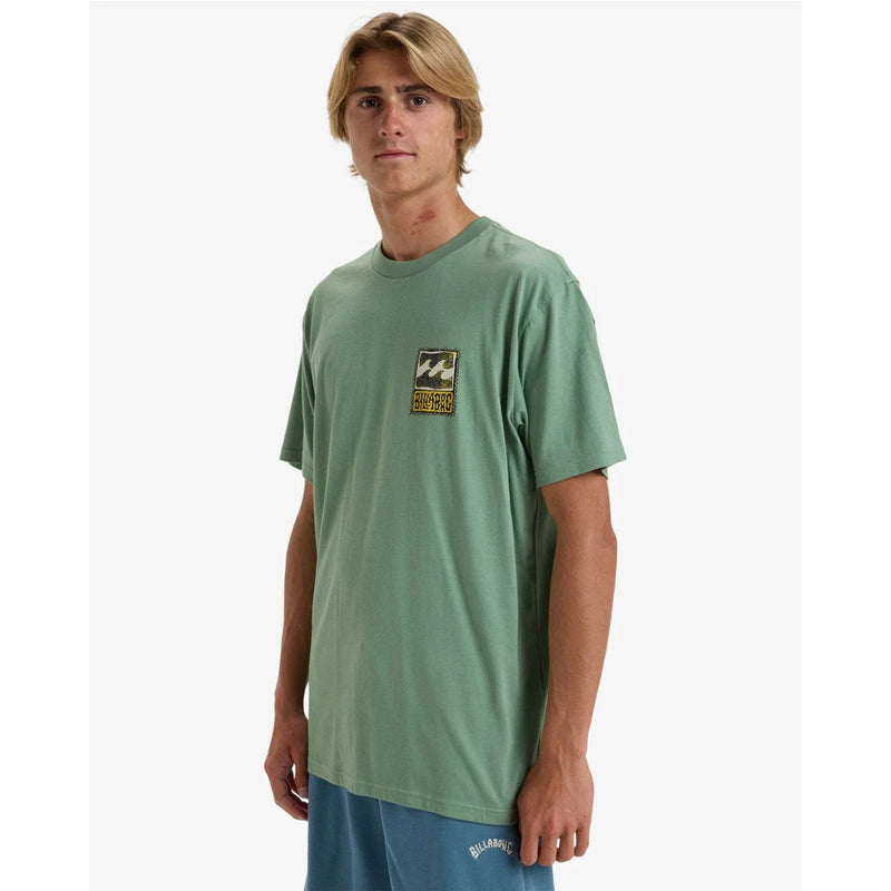 Billabong Stamp Short Sleeved Tee - Moss  