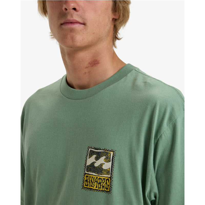 Billabong Stamp Short Sleeved Tee - Moss  