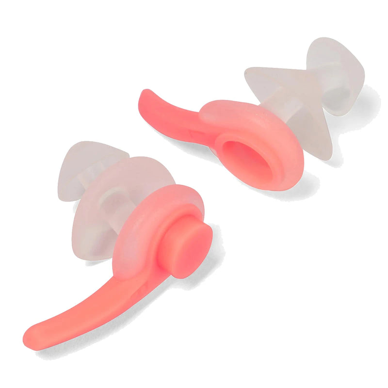 Speedo Biofuse Earplug - Clear / Tangerine Great Outdoors Ireland