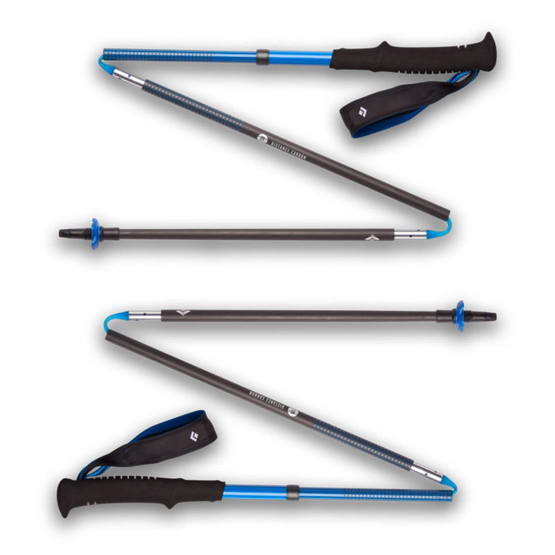 Step up your trekking game with Black Diamond Distance Carbon Z poles—ultralight, durable, and designed for performance. Perfect for serious hikers and trail runners seeking top-notch support.