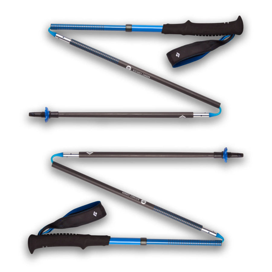 Step up your trekking game with Black Diamond Distance Carbon Z poles—ultralight, durable, and designed for performance. Perfect for serious hikers and trail runners seeking top-notch support.