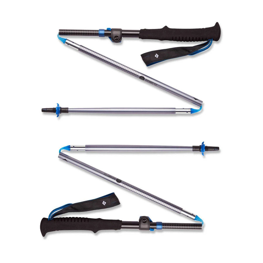 Black Diamond Distance FLZ Trekking/Running Poles - Pewter  