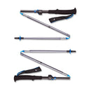 Black Diamond Distance FLZ Trekking/Running Poles - Pewter  