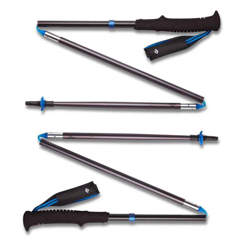 Tackle the toughest trails with Black Diamond Distance Z poles—lightweight, durable, and built for serious trekkers. Enhance your hiking experience with reliable support and stability.