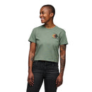 Black Diamond Women's Faded Crop Tee  
