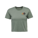 Black Diamond Women's Faded Crop Tee  