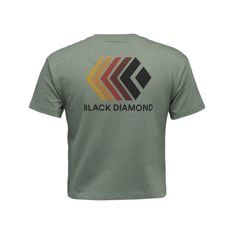 Black Diamond Women's Faded Crop Tee  