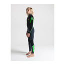 C-Skins Element 3:2 Junior Steamer - Graphite/Flo Green/Black- Great Outdoors Ireland
