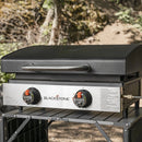 Blackstone 22" Omnivore Stainless Front Panel Tabletop Griddle with Hood  