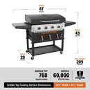 Blackstone 36" Griddle & AirFryer Combo with Hood  