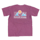 Bleubird Berry Horizon Tee  