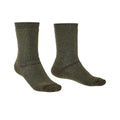 Bridgedale Heavyweight Merino Performance - Olive - Great Outdoors Ireland