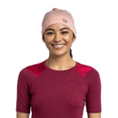 Buff Merino Lightweight Beanie - Solid Coral  