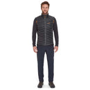 Rab Men's Cirrus Flex Insulated Vest full length front, Graphene