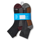 Men’s Quarter Crew Athletic Socks 6 Pair Pack