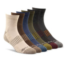 Men’s Quarter Crew Athletic Socks 6 Pair Pack