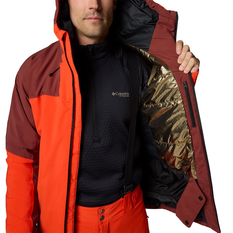Columbia Men's Cirque Bowl™ Waterproof Insulated Ski Jacket - Spice  