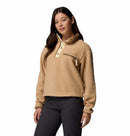 Columbia Women's Helvetia™ II Cropped Sherpa Half Snap Fleece  