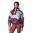 Columbia Women's Helvetia™ II Cropped Sherpa Half Snap Printed Fleece  