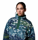 Columbia Women's Helvetia™ II Cropped Sherpa Half Snap Printed Fleece  