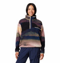 Columbia Women's Helvetia™ II Cropped Sherpa Half Snap Printed Fleece  